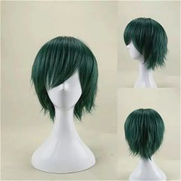 Wigs HAIRJOY Synthetic Hair Layered Short Straight Mint Green Cosplay Wig