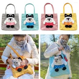 Cat Carriers Puppy Carrier Pouch Small Dogs Handbag Canvas Tote Dog Bag Pet Shoulder