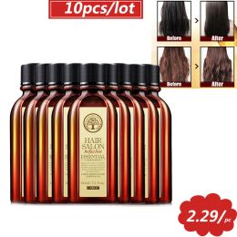 Treatments 5pcs/10pcs 60ML Hair Care Moroccan Pure Argan Oil Hair Essential Oil for Dry Hair Types Multifunctional Hair Care for Woman
