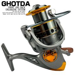 Reels Fishing Reel 10007000 Metal Spool 5.2:1 High Speed Spinning Reel Carp Fishing Saltwater Reel