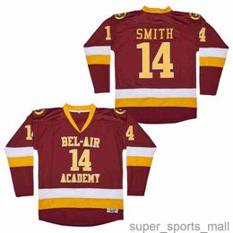 Movie Version 14 Smith Fresh Prince Of Bel-air Hockey Jerseys