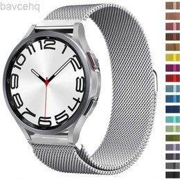 Watch Bands 20mm 22mm Milan Loop Band suitable for Samsung Watch 6/5/4/Amazfit GTS/GTR/Bip Metal Bracelet with Huawei Watch 4/3/GT4-3 Pro Correa 24323