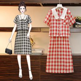 Party Dresses 2024 Summer Wear The Suit Grid Edition Jackets Skirts