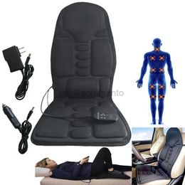 Massaging Neck Pillowws Massage Chair neck Massager back Electric Car Seat Vibrator Back Neck massagem Cushion Heat Pad For legs Waist Body Massageador 240323