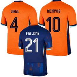 2024 2025 Netherlands Soccer Jerseys REIJNDERS AKE MEMPHIS KOOPMEINERS F. DE JONG WEGHORST DE LIGT XAVI GAKPO FRIMPONG MALEN National team football men kids shirt