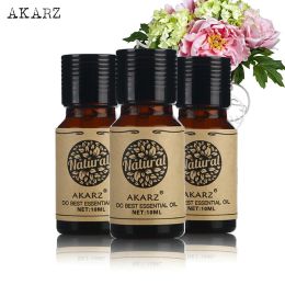 Oil Tea tree Lotus Lavender essential oil sets AKARZ Aromatherapy Massage Spa Bath skin face care 10ml*3