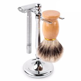 Brush Frame Bathroom Organiser Beard Clean Shaving Brush Holder Stable Razor Storage Alloy Weighted Base Tool Stand Gift Lightweight