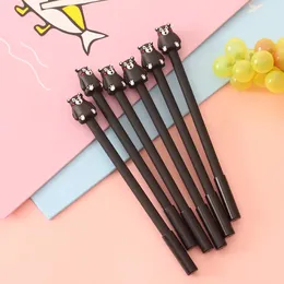 Pcs Creative Stationery Cute Bear Style Pen 0.38mm Black Student Writing Tools Factory Direct Sales