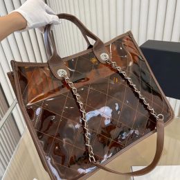 Designer Classic High Quality 2-piece Set Transparent Fashion Leather Women's Handbag Retro Shoulder Crossbody Bag M1 M1