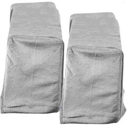 Chair Covers 2 Pcs Sofa Cover Pillow Cases Anti-slip Furniture Protector Armrest Protective Cloth
