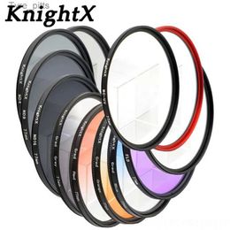 Filters KnightX ND FLD UV MC Star Lens Color Filter 52mm 58 67 55 77 mm Suitable for Nikon Canon EOS 7D 5D 6D 50D 60D 600D d5200 d3300 d3200 T5iL2403