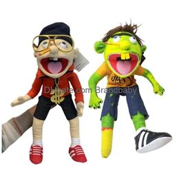 Puppets 60Cm Nt Feebee Jeffy Puppet P Hat Game Toy Boy Girl Cartoon Hand Pie Doll Talk Show Party Props Christmas Gift Drop Delivery T Dhrp2