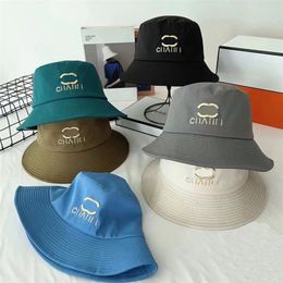 Sun Caps Hat Designer Bucket Classic Vintage Style New Fisherman For Men and Women Sun Hat Outdoor Good Trevlig sport unsiex 2024