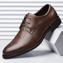 Dress Shoes Men Elevator Breathable Casual Classic Business Luxury Heightening Leather 8CM 6CM Moccasins Taller Male