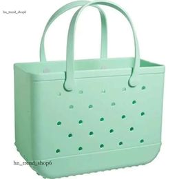 High Quality Woman Fashion Bogg Bag Plastic Waterproof Basket Beach Bags Womens Tote Handbags Crossbody Bags Designer Clutch Large Storage Shopping Bag 590