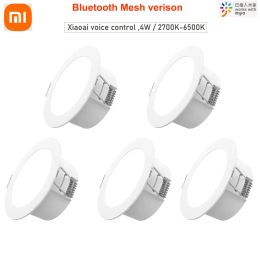 Control Xiaomi Mi Smart Led downlight BluetoothcompatibleMesh Version Controlled By Voice Remote Control Adjust Color temperature