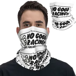 Scarves No Good Racing JDM Japanese Bandana Neck Cover Printed Mask Scarf Multi-use Balaclava Cycling For Men Women Adult Breathable