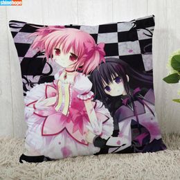 Pillow Case Kaname Madoka Cover Customise Pillowcase Modern Home Decorative For Living Room 2024.08.17