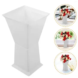 Decorative Flowers 4 Pcs Fresh Arrangement Mould Plastic Floral Fixing Holder Implement Supplies White Packing Material