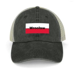 Ball Caps Wroclaw Poland Polish Cities Polska Cowboy Hat Rave Hard Sunscreen Baseball For Men Women's