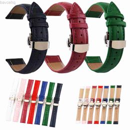 Watch Bands Genuine leather strap with crocodile pattern strap 12mm 13mm 14mm 15mm 16mm 17mm 18mm 19mm 20mm 21mm 22 24mm womens strap 24323