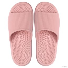 Slippers Summer Massage Slippers Acupoint Pedicure Home Unisex Home Bath NonSlip DirtResistant Thick Bottom Soft Women's Slippers