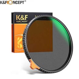 Filters K F CONCEPT ND2-32 1/4 Black Mist Diffusion Camera Filter Variable Lens 2-in-1 ND Filter Video 49mm 52mm 58mm 62mm 67mm 77mmL2403