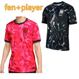 2024 25 South KOREA soccer jerseys men H M SON Black HWANG LEE 24 25 fans player version football shirt