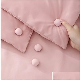 Other Housekeeping Organisation 1Pcs Mushroom Quilt Stand Slip-Resistant Nordic Clips For Bed Sheet Blanket Clip Clothes Pegs Ers Fast Ott02