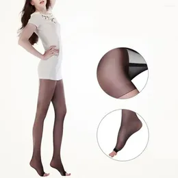 Women Socks Sexy Stockings Sheer Ultra-Thin Tights Pantyhose Open Toe Fashion