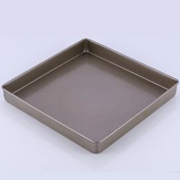 11 Inch NonStick Square Cake Baking Pan Carbon Steel Tray Pie Pizza Bread MoldBaking Sheet Bakeware Tools 240321