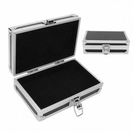 tattoo Machine Storage Box Aluminum Portable Multifunctial Hard Durable Case for Makeup Tools Jewelry Box Tattoo Accories N8el#