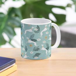 Mugs Greyhound And Butterfly Coffee Mug Personalized Gifts Cups Ands Mate For Tea
