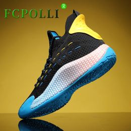 Shoes 2022 Super Cool Basketball Shoes for Couples Brand Designer Sport Boy Shoes Mesh Basketball Trainers For Ladies Soft Basket Shoe