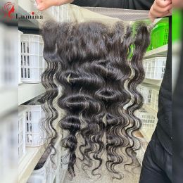 Closures 13x4 Lace Frontal 4X4 Body Wave Lace Frontal Closure 4x4 Brazilian Remy Hair Pre Plucked 100% Human Hair Lace Frontal 13x4