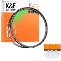 Filters K F Concept MC UV Photography SLR Lens Filter Multi Wear Resistant Coating Suitable for Cannon Nikon Camera Wool Filter Set 37-86mmL2403