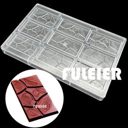 18g Candy Bar Chocolate Molds Polycarbonate Bakeware Cake Pastry Confectionery Tool Maker Baking Mould 240318