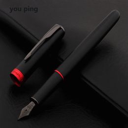 Luxury Quality Jinhao 75 Metal Black red Fountain Pen Financial Office Student School Stationery Supplies Ink Pens 240320