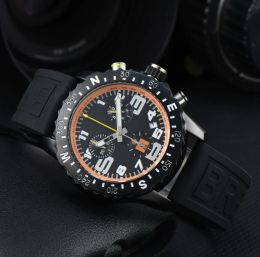 Top Luxury designer watch montre endurance pro avenger men watches 44mm rubber strap chronograph wristwatch fashion gift
