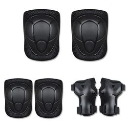 6Pcs/Set Kids Knee Pads And Elbow Pads Guards Protective Gear Set Safety Gear For Roller Skates Cycling Bike Skateboard Sports 240412