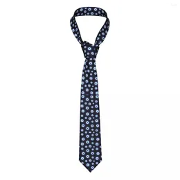 Bow Ties Custom Greek Amulet Evil Eye Pattern Tie Men's Classic Silk Nazar Lucky Charm Neckties For Wedding