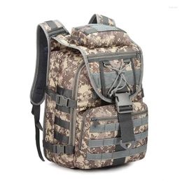 Backpack Camouflage 40-liter Mountaineering Men's Women's Commuting Outdoor Tactical Men