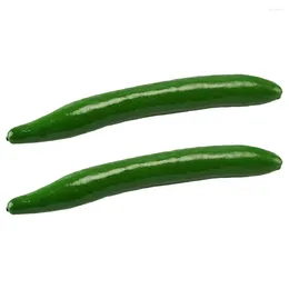 Decorative Flowers Simulation Cucumber Vegetable Models Food Shop Decor Po Props Lifelike Fake Restaurant Display Cucumbers