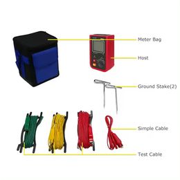 ETCR3000A+ 2022 Hot Sales 0.01ohm~2000ohm Digital Earth Resistance Tester 0~200v