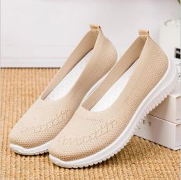 Flats Ballet Flats Women Red Comfortable Slipon Shoes Women's Loafers Ladies Platform Creepers Grandmother Mom Sport Sneakers