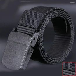 Belts Luxury Designer Outdoor Buckle Material Waist Belt Nylon Male Canvas