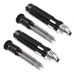 Tools HOT SALE 2X 4 In 1 Hexagon Head Hex Screw Driver Tools Set 1.53Mm Fr RC Helicopter Car