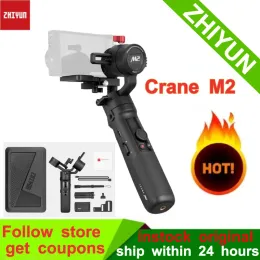 Heads ZHIYUN Crane M2 Gimbals for Smartphones Phone Mirrorless Action Compact Cameras New Arrival 500g Handheld Stabiliser