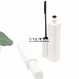 100pcs Empty 35g White Eyel Tube Mascara Cream Vial/Ctainer Fiable Refillable Bottles Makeup Tool Accories F3657 y2zr#