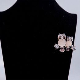 Owl Brooch Pearl Pin Silver Gold Bird Brooch Business Set Dress Top Corsage for women, men Fashion jewelry will and Sandy